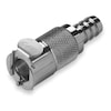 Colder 3/8" PTF Chrome Plated Brass Inline Coupler LCD13006