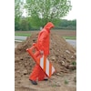 Helly Hansen Rain Jacket, PVC/Polyester, Orange, M 70129_290-M