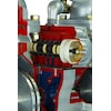 Dayton Double Diaphragm Pump, Aluminum, Air Operated, Buna N, 160 GPM 6PY46
