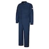 Vf Imagewear Flame Resistant Coverall, Navy, Cotton/Nylon, 52 CLB6NV RG 52