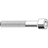 Zoro Select M3-0.50 Socket Head Cap Screw, Plain Stainless Steel, 6 mm Length, 50 PK M51050.030.0006