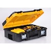 Dewalt Tool Box with 7 compartments, Plastic, 17 7/8 in H x 17 1/4 in W DWST17808