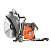 Husqvarna 14" Fire Rescue Saw, 5" Cut Depth, Wet/Dry, 6.5hp 2-Cycle K970Rescue