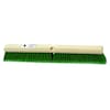 Tough Guy 36 in Sweep Face Broom Head, Soft, Green 3U767