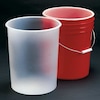 Zoro Select LDPE Paint Bucket Liner, 5 gal, 100 PK 3JJT4