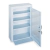 Durham Mfg Empty First Aid Cabinet, Steel, White 519-43-PD