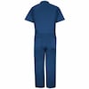 Vf Imagewear Short Sleeve Coverall, 52 to 54In., Navy CP40NV RG XXL