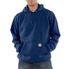 Carhartt Hooded Sweatshirt, Navy, XL Tall K121-472 XLG TLL