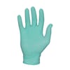 Showa Disposable Gloves, Powdered, Green, L, 100 PK 1005L