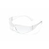 Mcr Safety Safety Glasses, Wraparound Gray Polycarbonate Lens, Scratch-Resistant 3NTN4