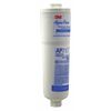 3M Aqua-Pure Inline Water Filter, NPT, 5 micron, 0.5 gpm, 1,500 gal, 8-3/8 in Overall Ht, 2-1/4 in Dia AP717
