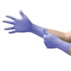 Ansell Exam Gloves with Advanced Barrier Protection, Nitrile, Powder Free, Violet Blue, XL, 50 PK SEC-375-XL