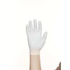 Showa Coated Gloves, Gray/White, XL, PR AO520 XL/9