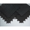 Wearwell Interlocking Drainage Mat Tile Vinyl 18 in 18 in 7/8 in 561