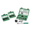 Greenlee Slug-Buster Knockout Punch Kit w/ Hex Ratchet Wrench, 1/2" - 2" Conduit Size, Up to 10 ga Mild Steel 7238SB