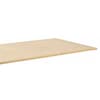 Tennsco Decking, Particle Board, 60 in W, 36 in D, natural, Unfinished Finish PB-6036-3