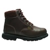 Wolverine Size 8 1/2 Men's 6 in Work Boot Steel 6-Inch Work Boot, Brown W04451
