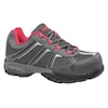 Nautilus Safety Footwear Athletic Style Work Shoes, Wmn, 5W, Gray, PR N1393 5W