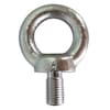 Zoro Select Machinery Eye Bolt With Shoulder, M10-1.50, 17 mm Shank, 25 mm ID, Steel, Zinc Plated, 3 PK M16010.100.0001