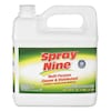 Spray Nine Cleaner and Disinfectant, 1 gal. Jug, citrus, Clear, 4 PK 26801