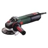 Metabo Angle Grinder, 5", 13 A, 2800 to 11,000 RPM WEV 15-125 QUICK INOX