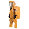 Ansell Encapsulated Suit, 2XL, Orange, Zipper 66-805