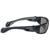 Condor Safety Glasses, Wraparound Gray Polycarbonate Lens, Anti-Fog, Scratch-Resistant 38GL59