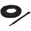 Velcro Brand 3/4" W x 8" L Hook-and-Loop Black Back-to-Back Adhesive Fastener Strap, 45 pk. 151495
