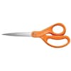 Fiskars Scissors, 8 In L, Orange, Ambidextrous 34527797J