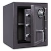 Mesa Safe Co Fire Rated Gun Safe, Combination, 139 lb, 1.7 cu ft, 2 hr., Documents, Records and Valuables MBF1512C