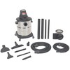 Shop-Vac 6045 Wet/Dry Vacuum, 1-1/4" and 2-1/2" Hose Dia., Cartridge Filter 6000210