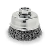 Weiler 14206 Crimped Wire Cup Brush, 5 In Dia., 5/8-11 UNC
