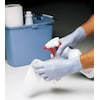 Showa Disposable Gloves, Nitrile, Powdered, Light Blue, 2XL, 100 PK 7005XXL