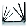 Eklind 22571 Torx-Schlüssel Set 7-teilig (T10 Bis T40) - Klappbar Mit Komfortgriff, Made In USA