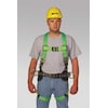 Honeywell Miller Full Body Harness, Vest Style, L/XL, Polyester, Green P950QC-77/UGN