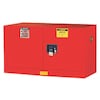 Justrite Flammable Safety Cabinet, 17 gal., Red 891701