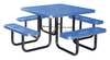 Zoro Select Picnic Table, 80" W x80" D, Blue 4HUR1