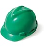 Msa Safety V-Gard Front Brim Hard Hat, Type 1, Class E, Ratchet (4-Point), Blue 475359