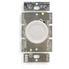 Lutron Lighting Dimmer, Rotary, 1-Pole, 600W D-600P-WH