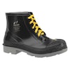 Dunlop Size 10 Men's Steel Rubber Boot, Black 8610433