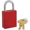 Master Lock Lockout Padlock, KD, Yellow, 1-7/8"H 6835YLW