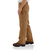 Carhartt Work Pants, Washed Brown, Size38x36 In B11 BRN 38 36