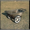 Rubbermaid Commercial Big Wheel Cart, HD, 1/4 cu. yd., 300 lb. FG564200BLA