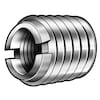 E-Z Lok Heavy Wall Self Locking Thread Insert, #6-32 Int Thrd Sz, 18-8 Stainless Steel, 5 PK 303-006