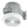 Broan Ceiling Bathroom Fan, 60 cfm cfm, 6 in Duct Dia., 120V AC, No 673 ...