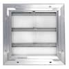 Dayton 20 in Backdraft Damper / Wall Shutter, 20-1/2 in x 20-1/2 in 4C559