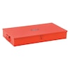 Proto 26-3/4"W Steel, Safety Red Socket Storage Box, Powder Coated, 5-1/2"H J5697R