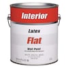 Pratt & Lambert Interior Paint, Flat, Latex Base, Brevity, 1 gal Z46W00801-16