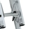 Westward 16 ft Aluminum Extension Ladder, 300 lb Load Capacity 44YY45