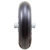Marastar Flat Free Wheel, Polyurethane, 350lb, White 00003